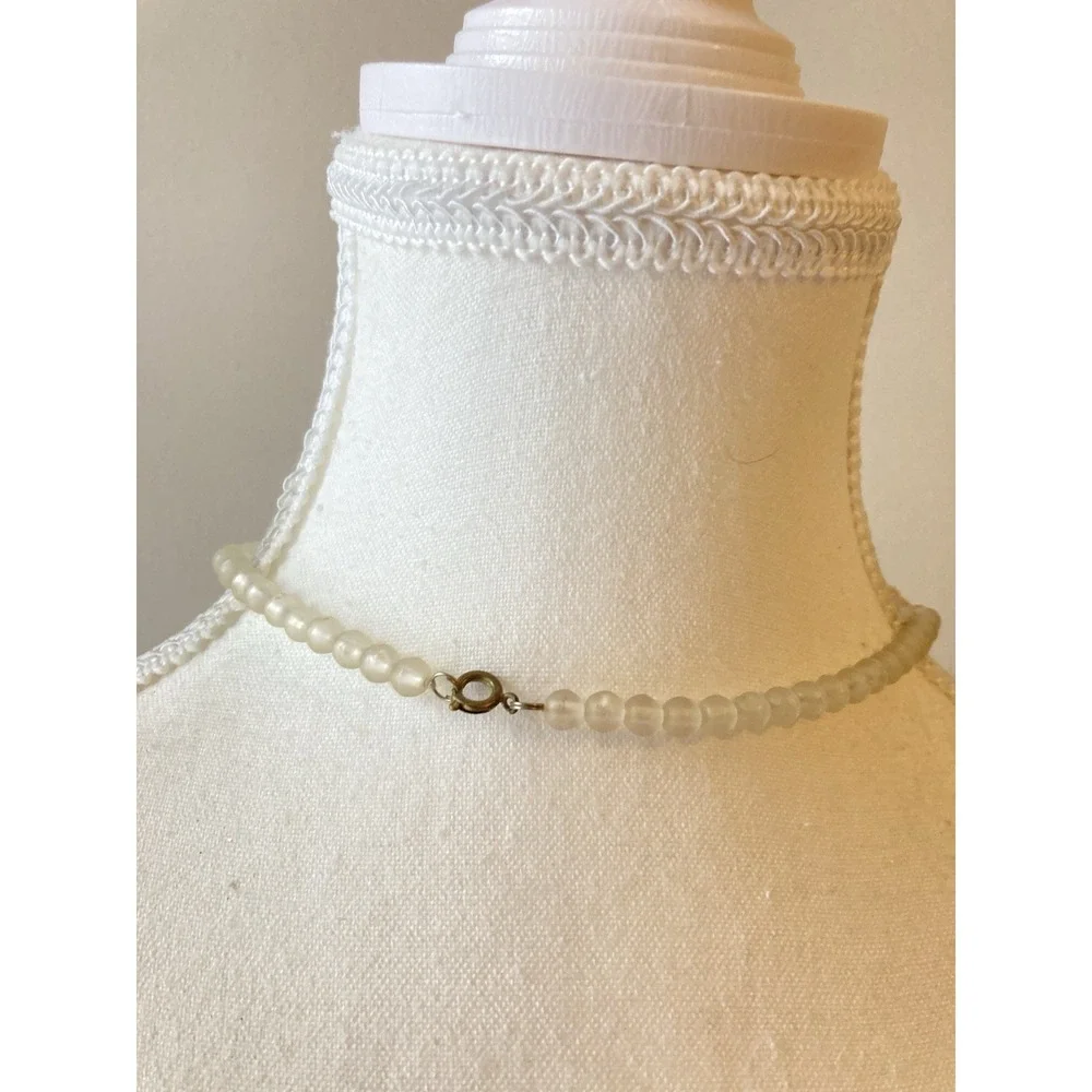 Vintage Romantic Collar Necklace‎ In Powder Pink Feminine Soft Girl Cottagecore